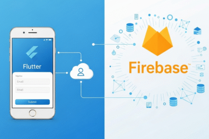 connect flutter project with firebase database