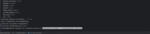 run this command in flutter terminal