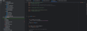 add some line of code in the main function