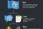 understanding jira issuea types, task, epic,bug