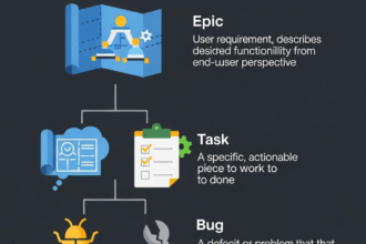 understanding jira issuea types, task, epic,bug